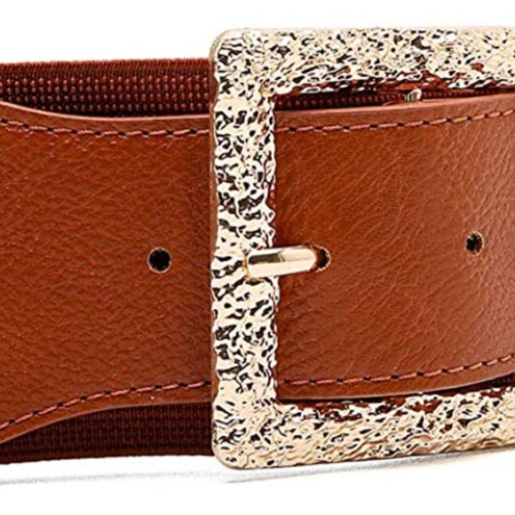 Womens Dress Stretchy Wide Waist Belt with Fashion